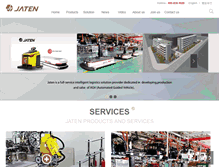 Tablet Screenshot of jtrobots.com